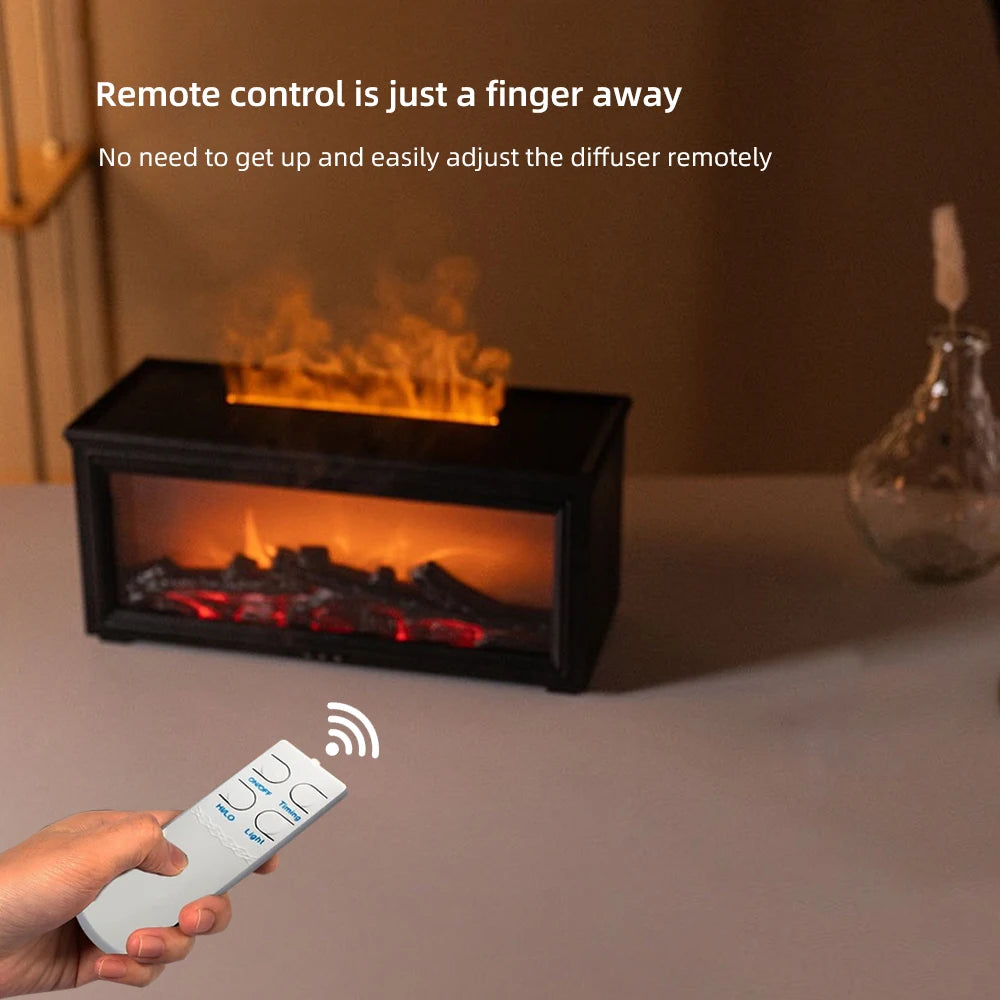 Air Humidifier & Essential Oil Diffuser with Night Light Aromatherapy for Home & Office