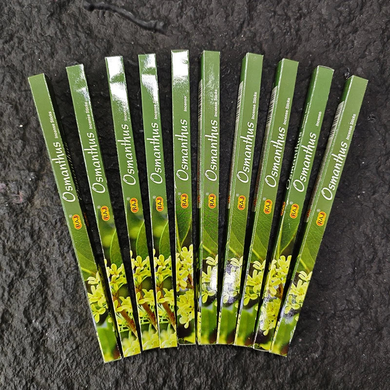 10 Box Authentic Indian Incense Sticks Premium Handmade Rose Sage Jasmine Lavender for Meditation Yoga Buddha Home Aromatherapy
