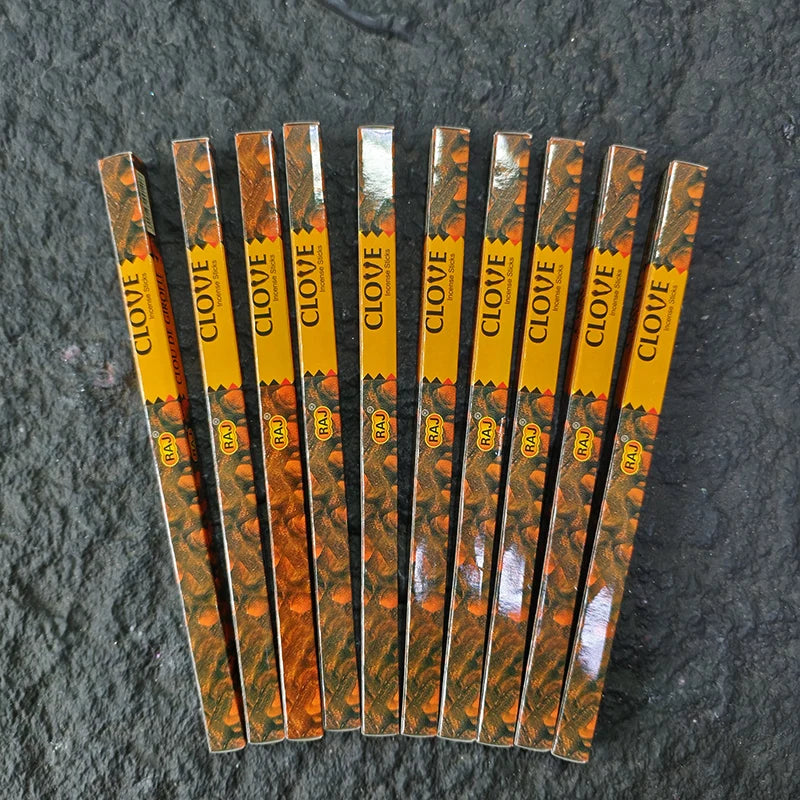 10 Box Authentic Indian Incense Sticks Premium Handmade Rose Sage Jasmine Lavender for Meditation Yoga Buddha Home Aromatherapy