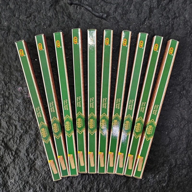 10 Box Authentic Indian Incense Sticks Premium Handmade Rose Sage Jasmine Lavender for Meditation Yoga Buddha Home Aromatherapy