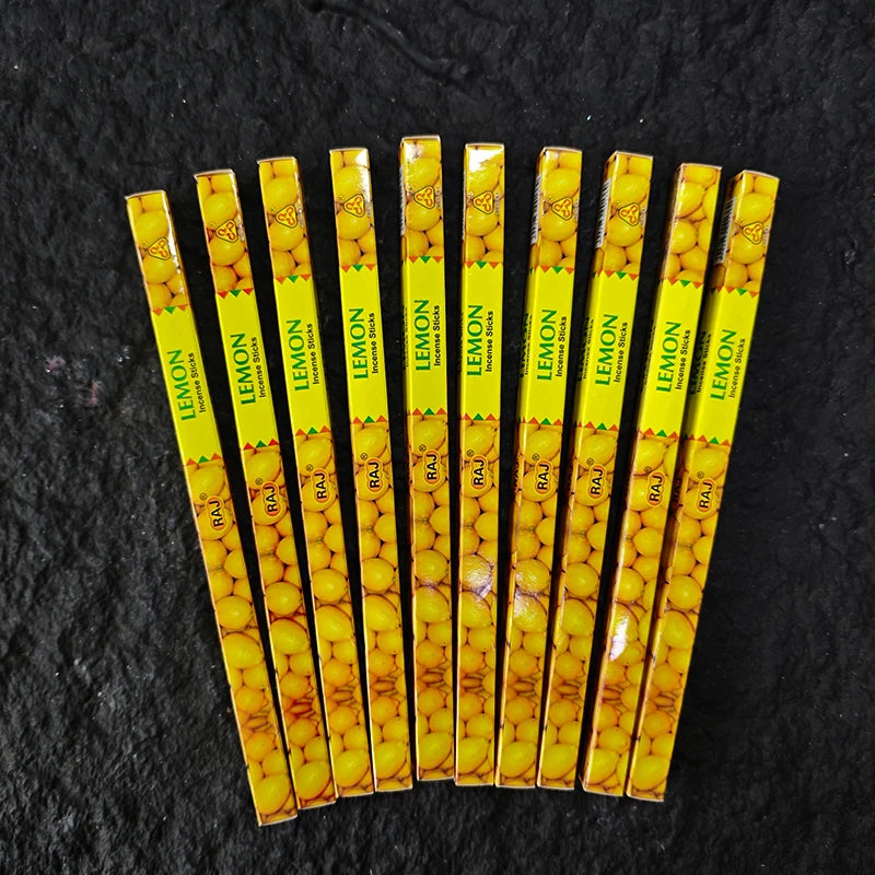 10 Box Authentic Indian Incense Sticks Premium Handmade Rose Sage Jasmine Lavender for Meditation Yoga Buddha Home Aromatherapy