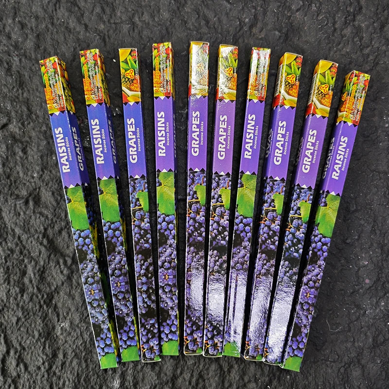 10 Box Authentic Indian Incense Sticks Premium Handmade Rose Sage Jasmine Lavender for Meditation Yoga Buddha Home Aromatherapy