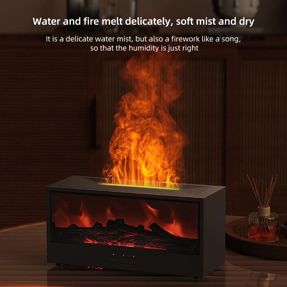 Air Humidifier & Essential Oil Diffuser with Night Light  Aromatherapy for Home & Office