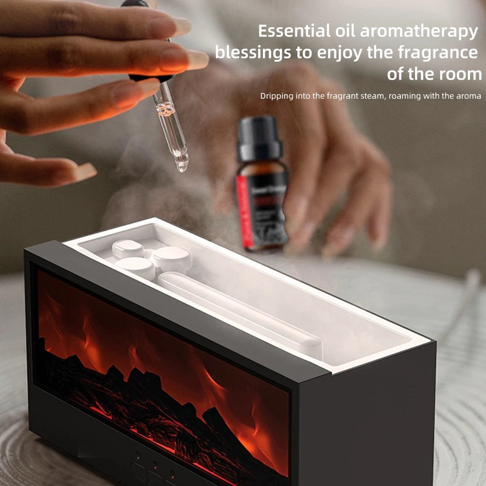 Air Humidifier & Essential Oil Diffuser with Night Light  Aromatherapy for Home & Office