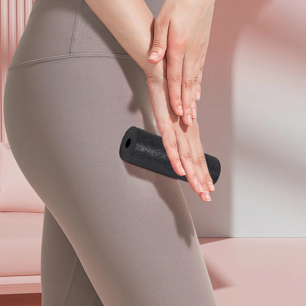 Mini Foam Roller Massage Column Heavy Duty Exercise Roller Portable Muscle Roller EPP Hollow Massage Roller for Home Gym