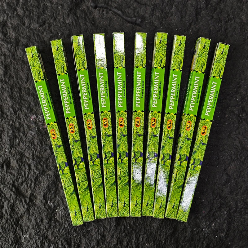 10 Box Authentic Indian Incense Sticks Premium Handmade Rose Sage Jasmine Lavender for Meditation Yoga Buddha Home Aromatherapy